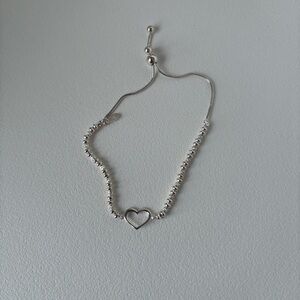 Michael Hill Silver Heart Bracelet